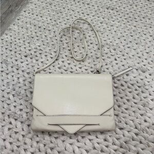 Banana Republic Cream Crossbody Bag